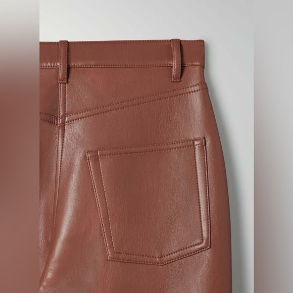 RARE FIND ✨ NWT Wilfred The Melina Slim (Skinny) Pant ✨ Size 10 ✨ Patina Brown - Picture 9 of 9
